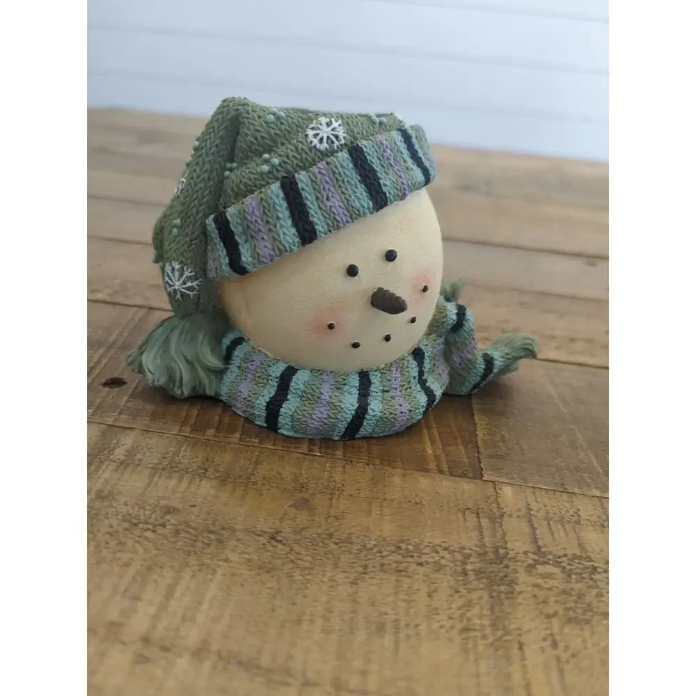 Christmas‎ Snowmen Tea Light Candle Holder By Heather Hykes Plum Pudding